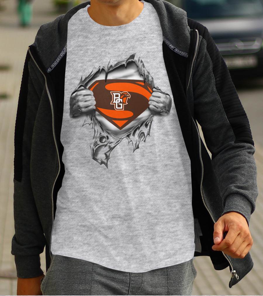 Bowling Green Falcons Superman T-Shirt