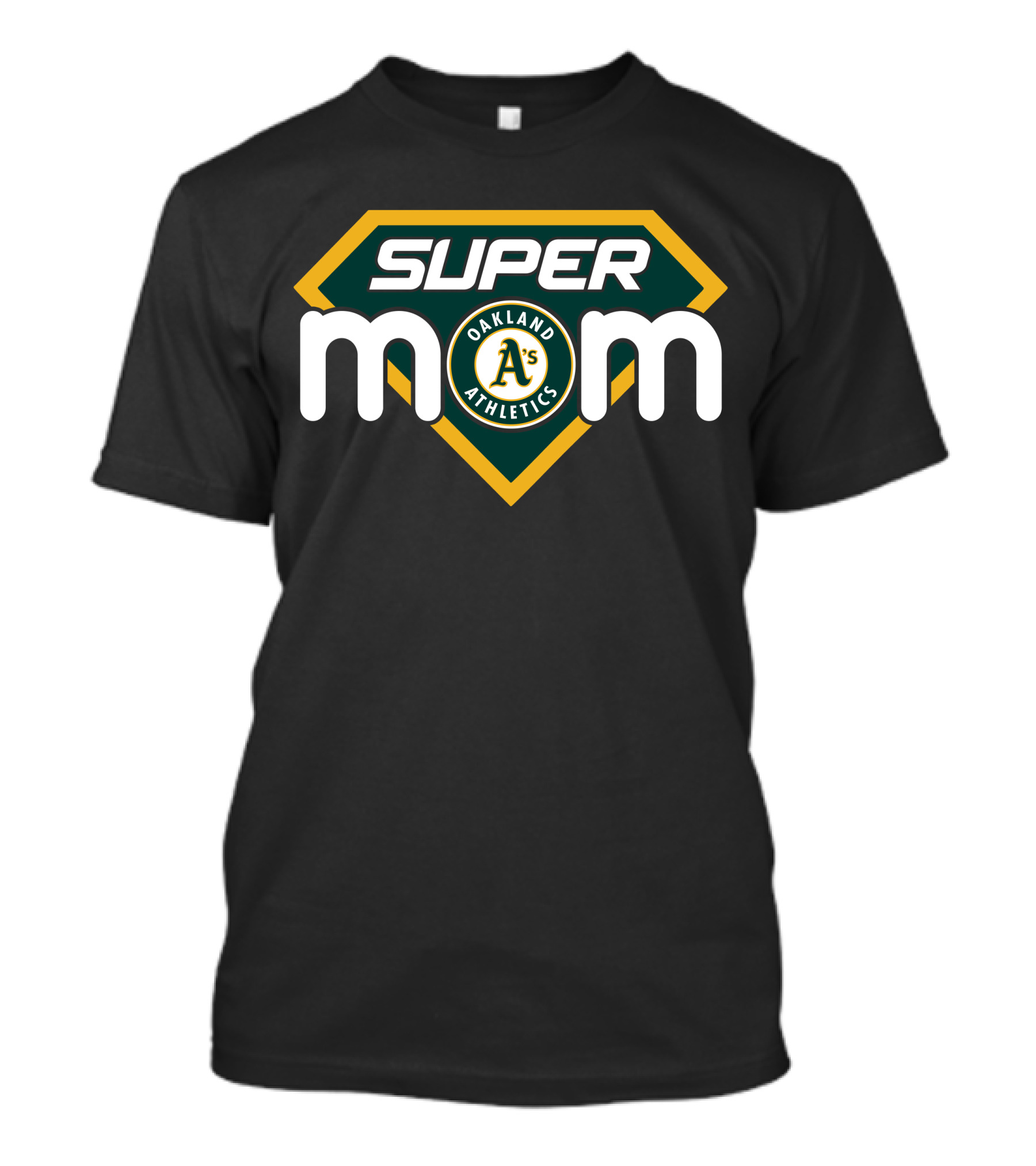 Super Mom Oakland Athletics A's Fan T-Shirt