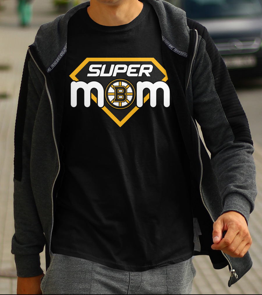 Super Mom Boston Bruins Logo '94 Edition T-Shirt