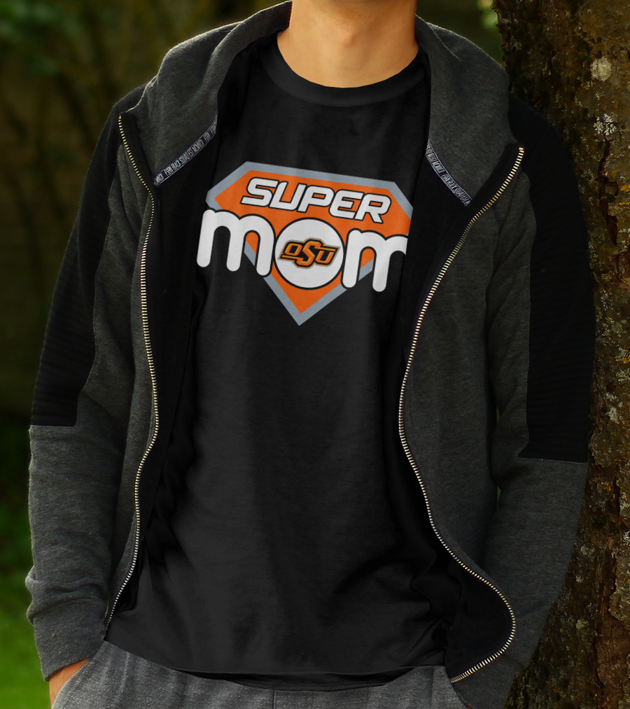 Super Mom Osu Oklahoma State Cowboys T-Shirt