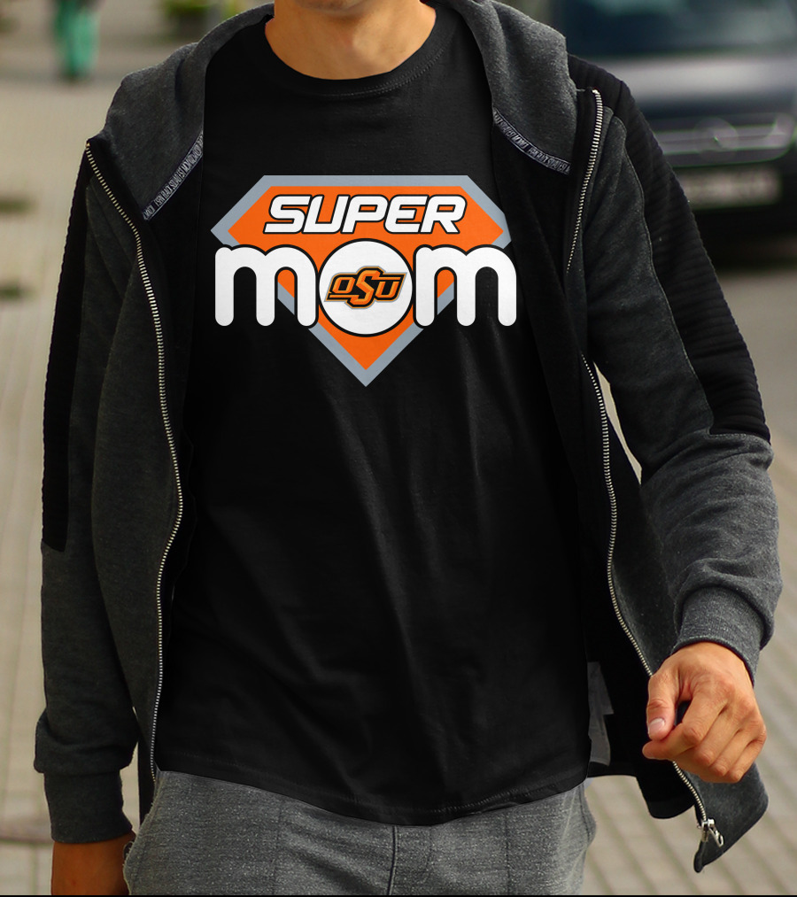 Super Mom Osu Oklahoma State Cowboys T-Shirt
