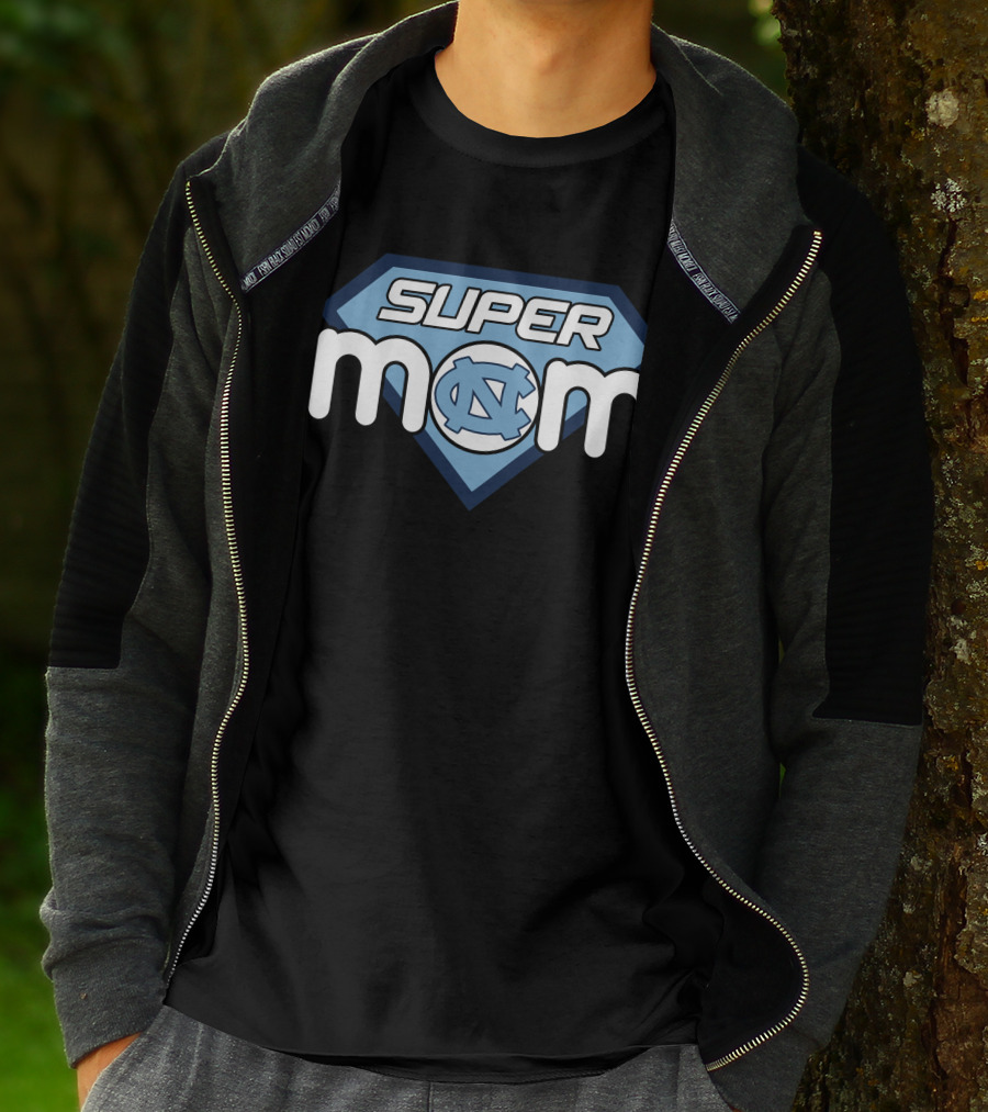 North Carolina Tar Heels Super Mom Emblem 157 T-Shirt