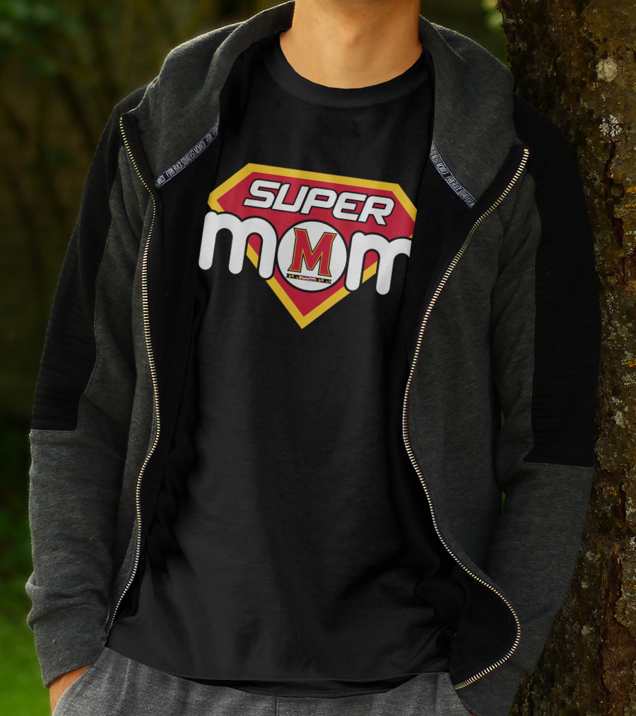 Super Mom Maryland Terrapins T-Shirt