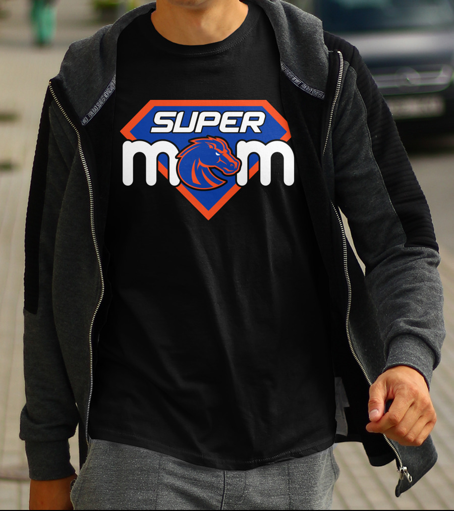 Super Mom Boise State Broncos T-Shirt