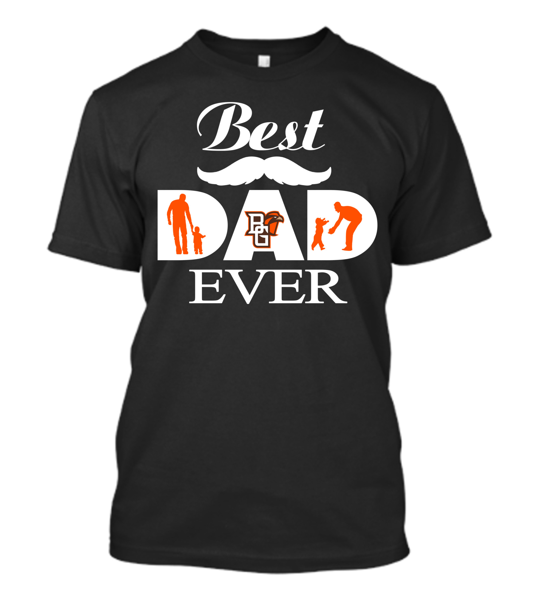 Best Dad Ever Bowling Green Falcons T-Shirt