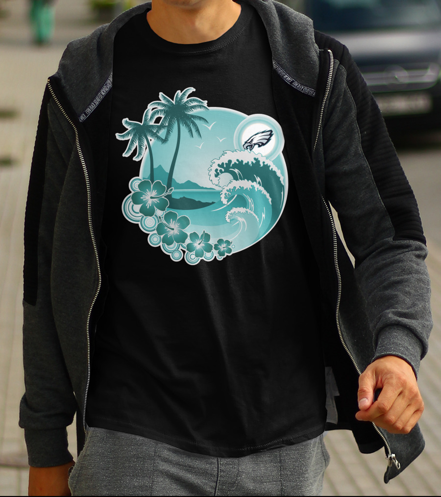 Philadelphia Eagles Tropical Holiday T-Shirt