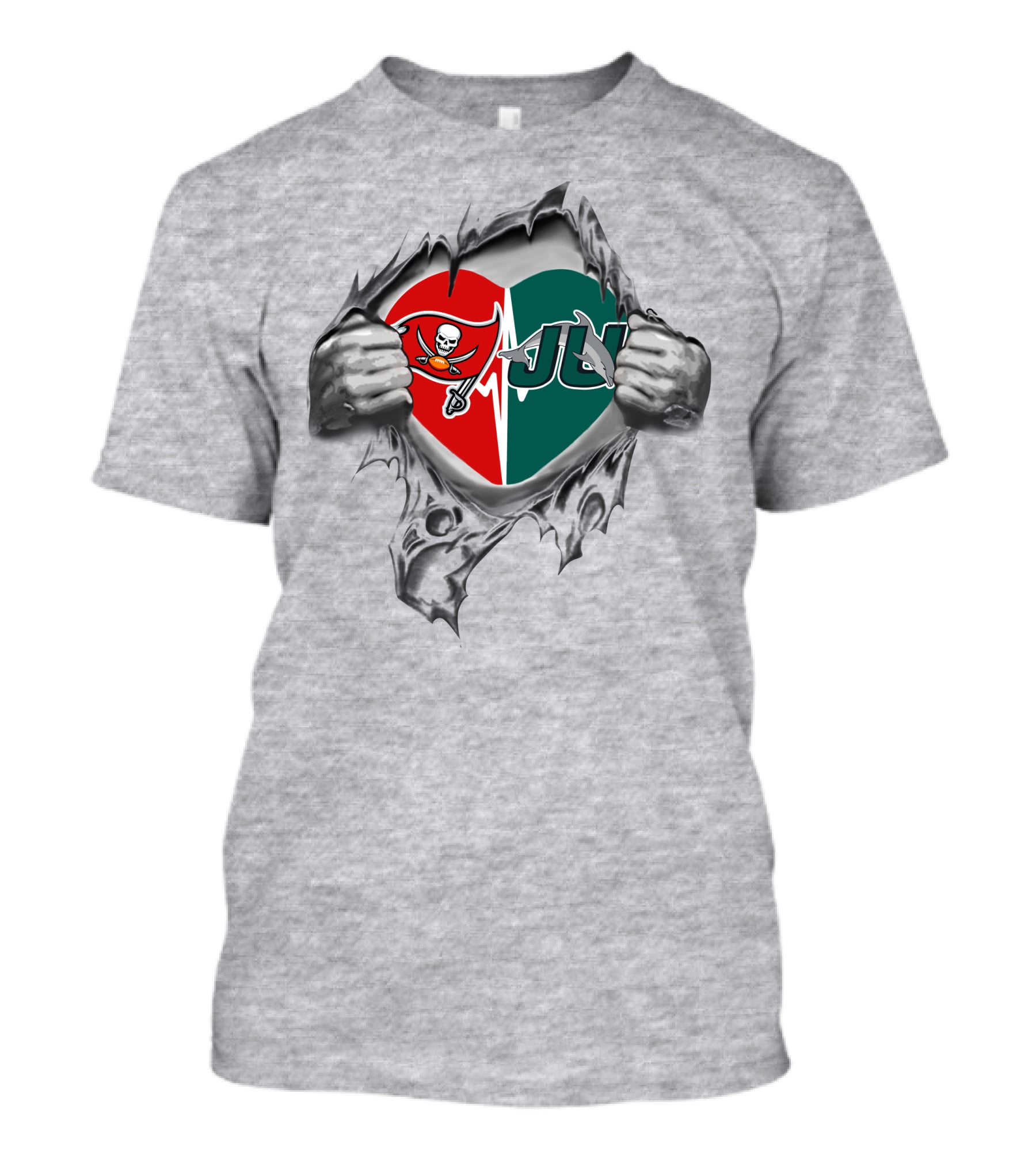 Buccaneers Jacksonville In My Heart T-Shirt