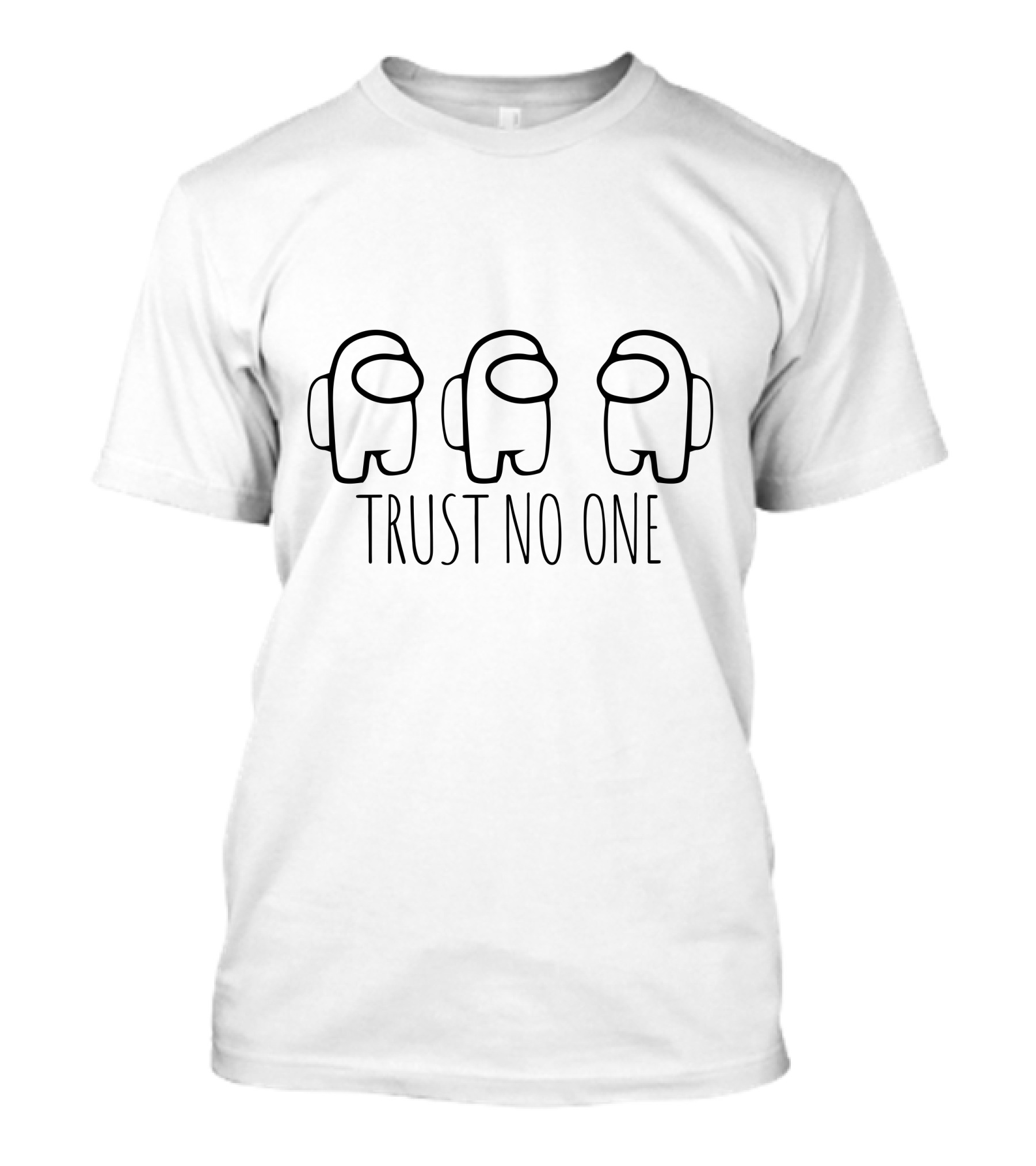 Trust No One Among Us Impostor Crewmates T-Shirt