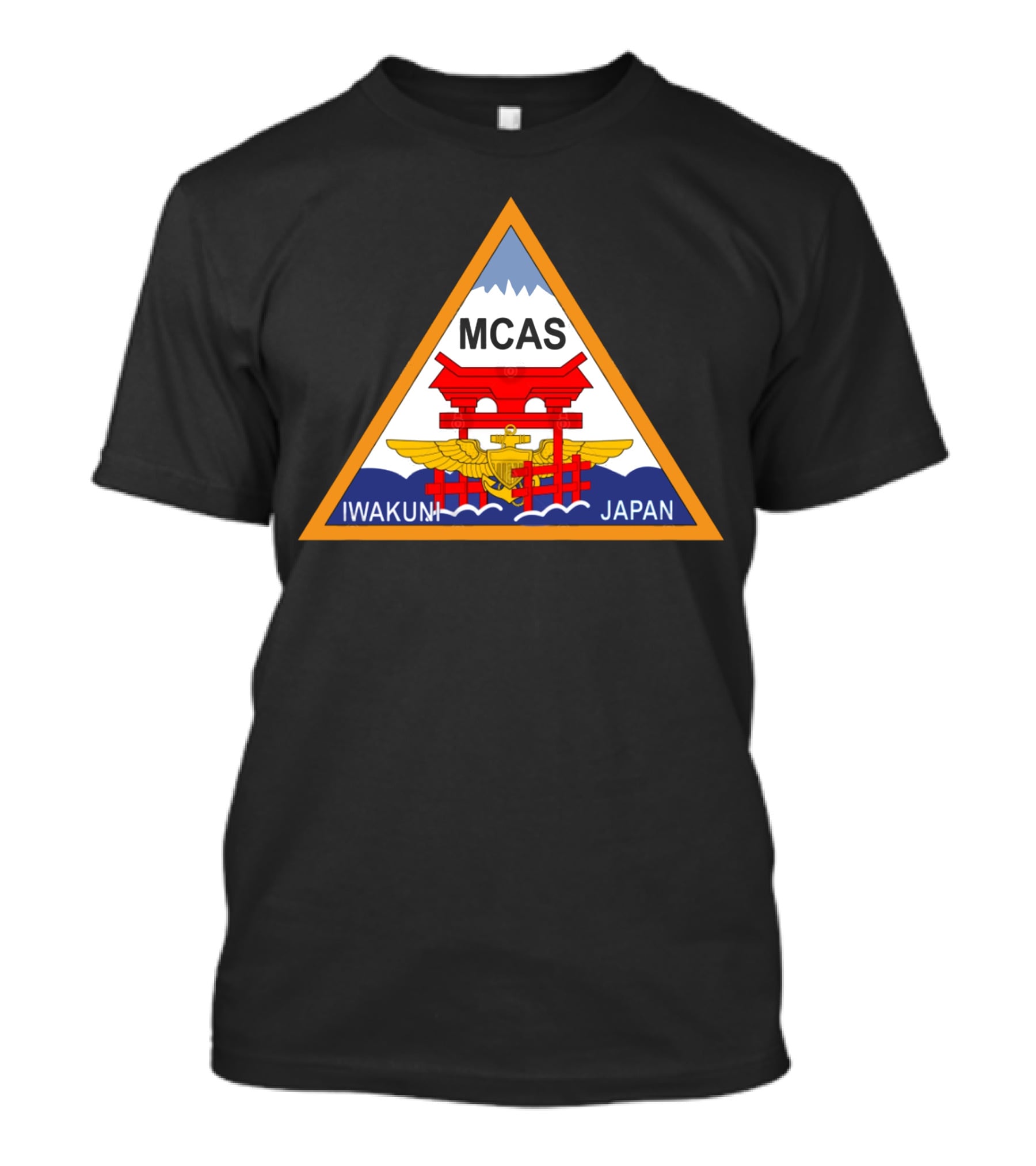 MCAS Iwakuni Japan Torii Gate Emblem T-Shirt