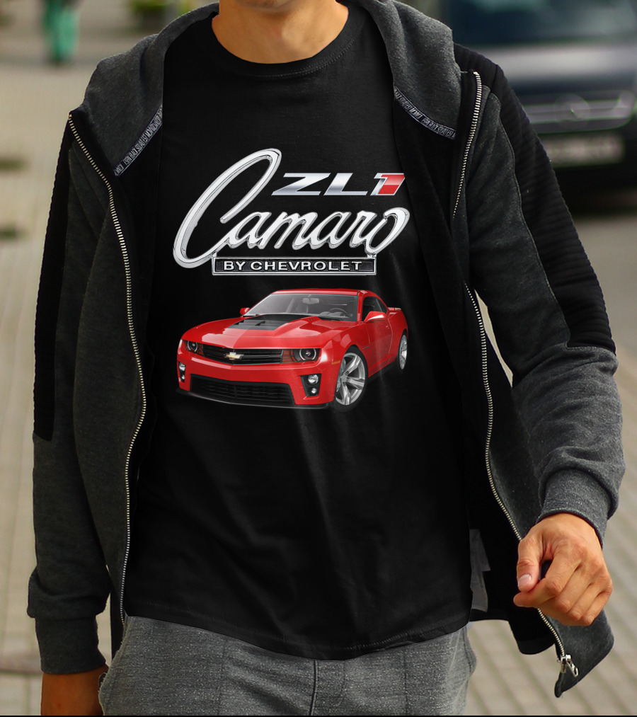ZL1 Camaro By Chevrolet Red Sports Car T-Shirt