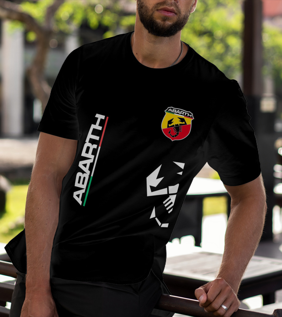 Abarth Scorpion Logo Tricolore T-Shirt
