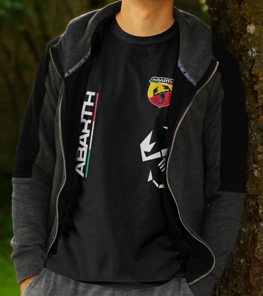 Abarth Scorpion Logo Tricolore T-Shirt
