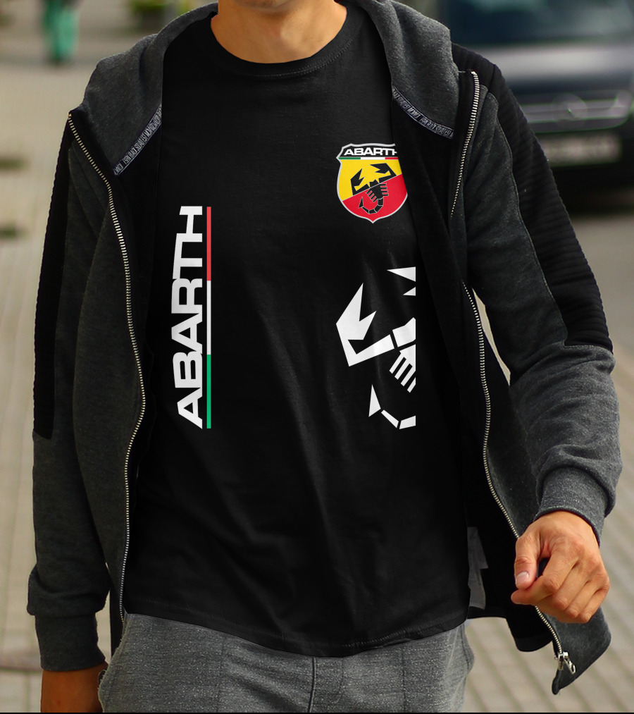 Abarth Scorpion Logo Tricolore T-Shirt