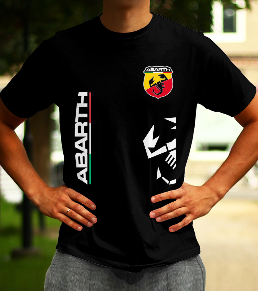 Abarth Scorpion Logo Tricolore T-Shirt