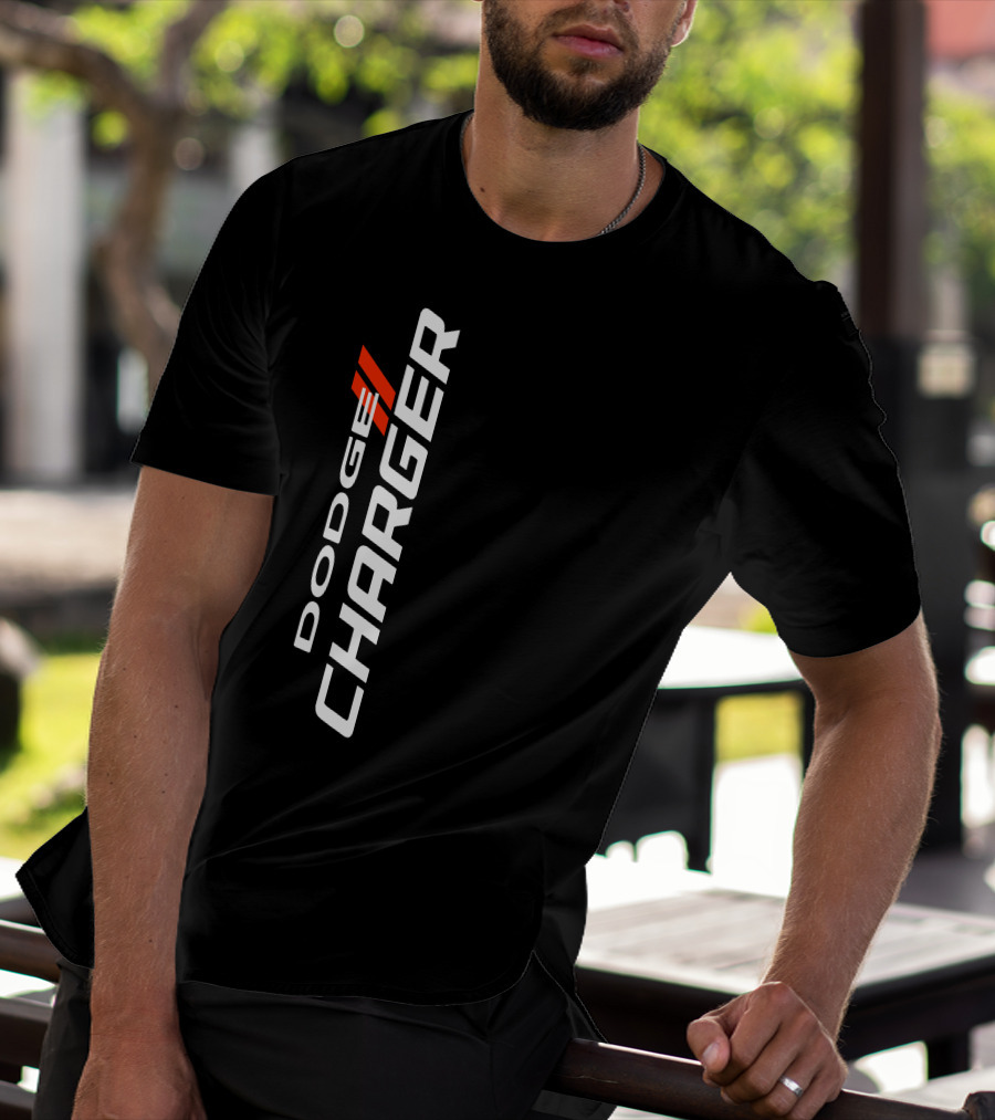 Dodge Charger Vertical Performance Stripe T-Shirt