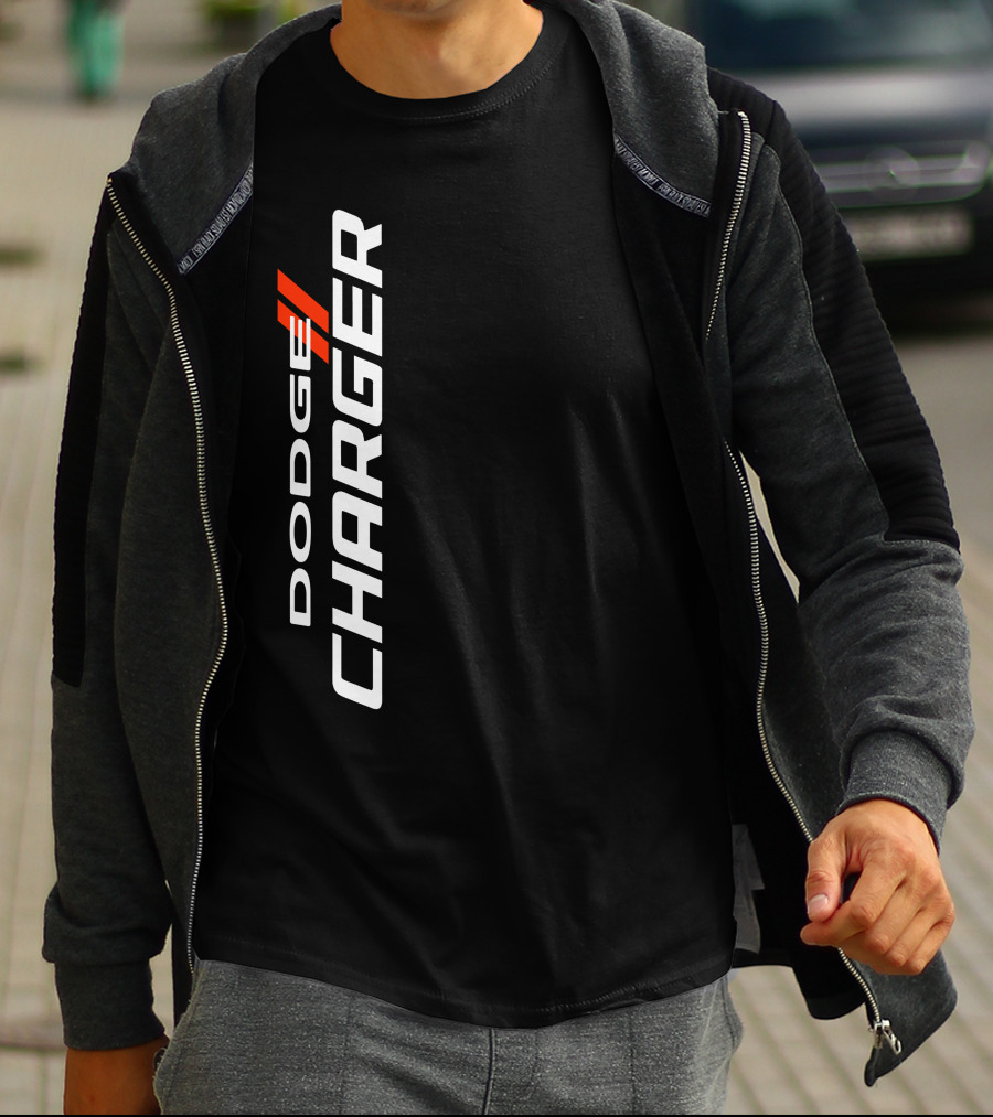 Dodge Charger Vertical Performance Stripe T-Shirt