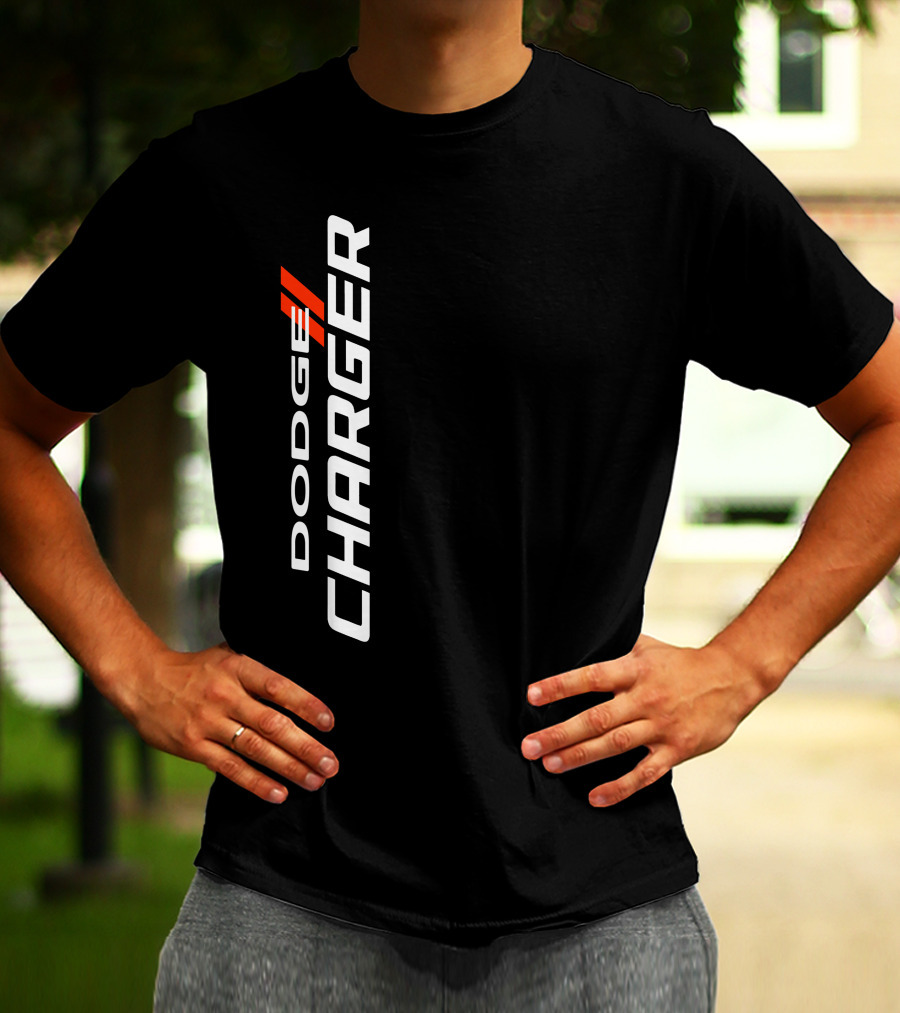 Dodge Charger Vertical Performance Stripe T-Shirt