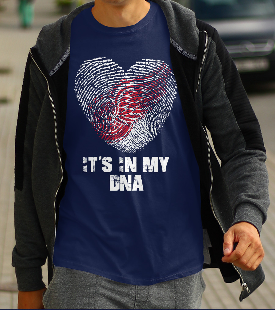 Detroit Redwings It's In My Dna T-Shirt