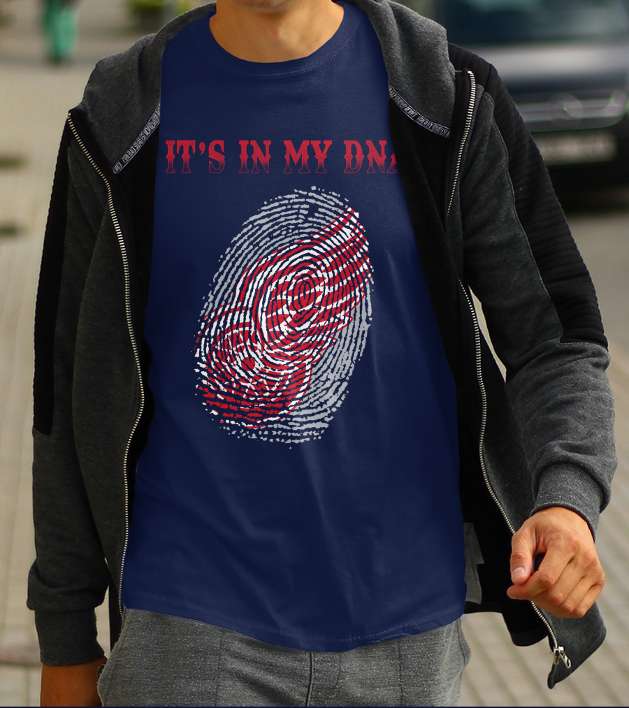 It's In My Dna Detroit Redwings T-Shirt