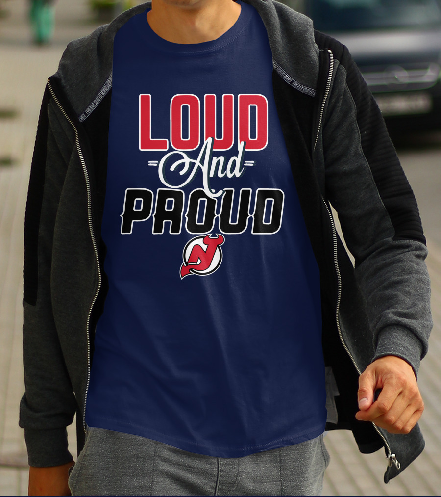 New Jersey Devils Loud And Proud T-Shirt