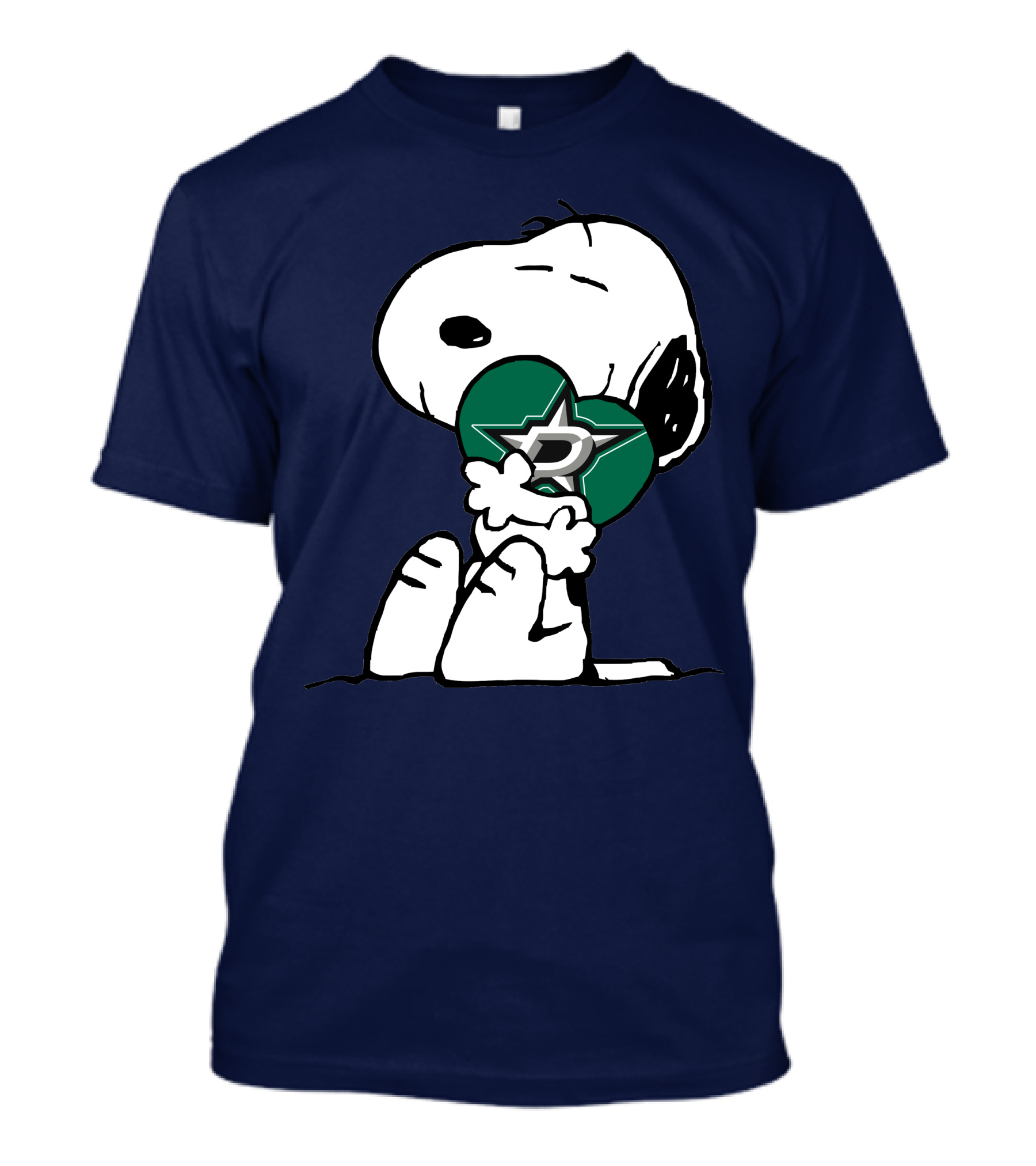 Snoopy Hugging Dallas Stars T-Shirt