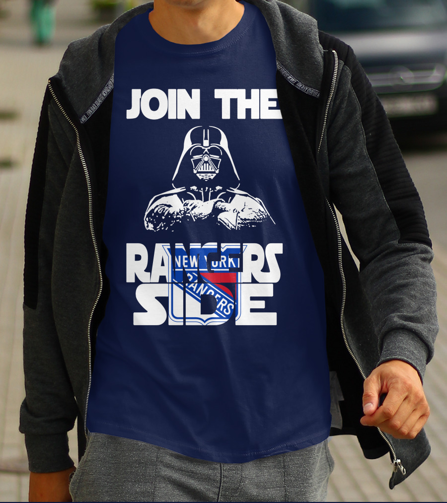 Join The New York Rangers Side T-Shirt