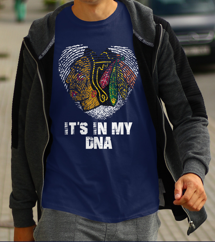 Chicago Blackhawks It's In My Dna T-Shirt