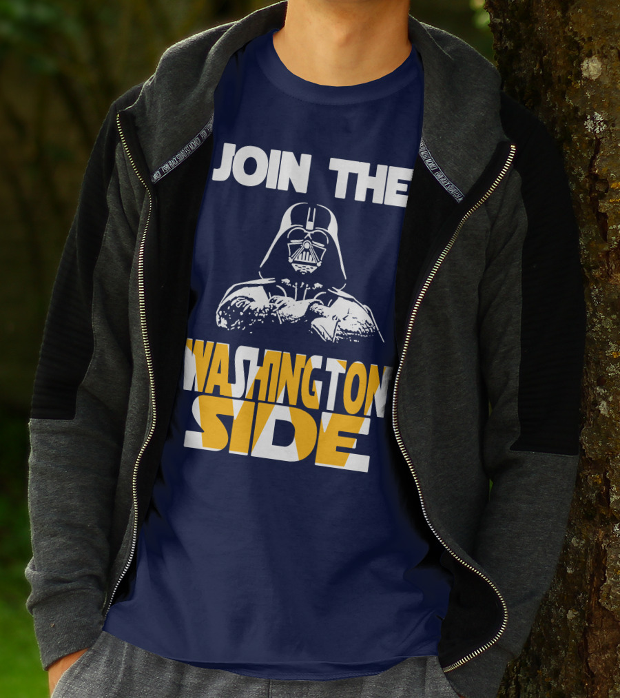 Join The Washington Side Darth Vader T-Shirt