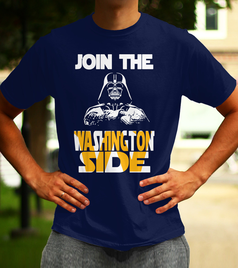 Join The Washington Side Darth Vader T-Shirt