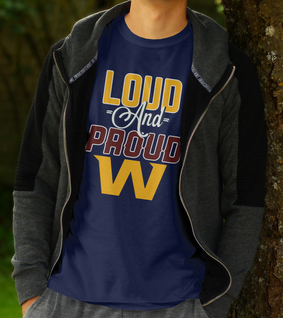 Washington Loud And Proud W T-Shirt