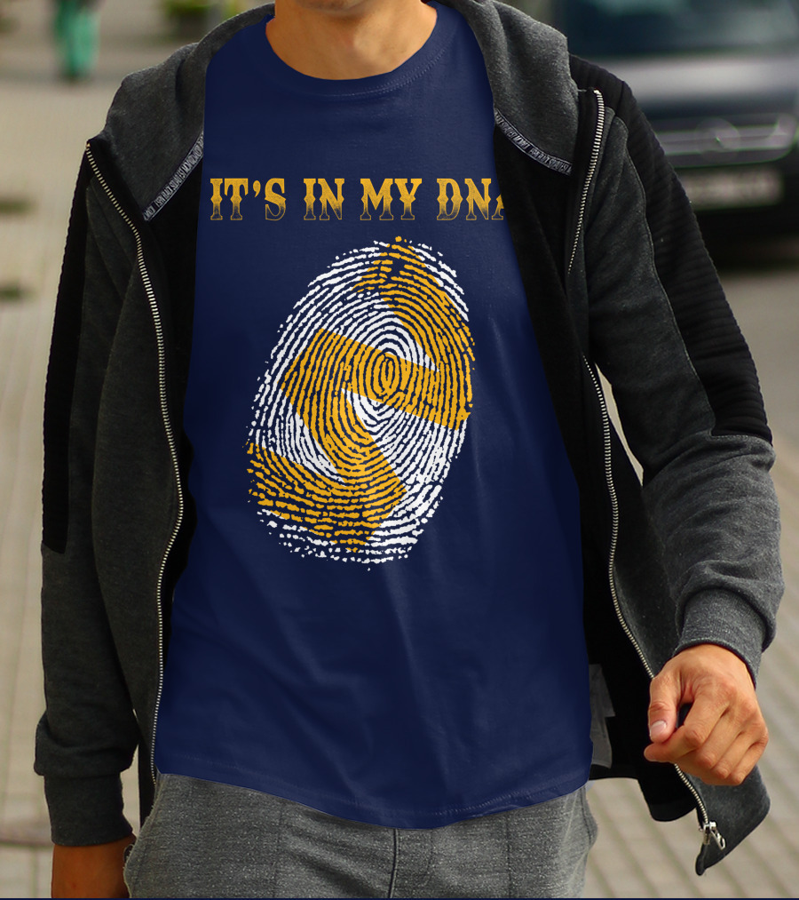 Washington It's In My Dna Fingerprint T-Shirt