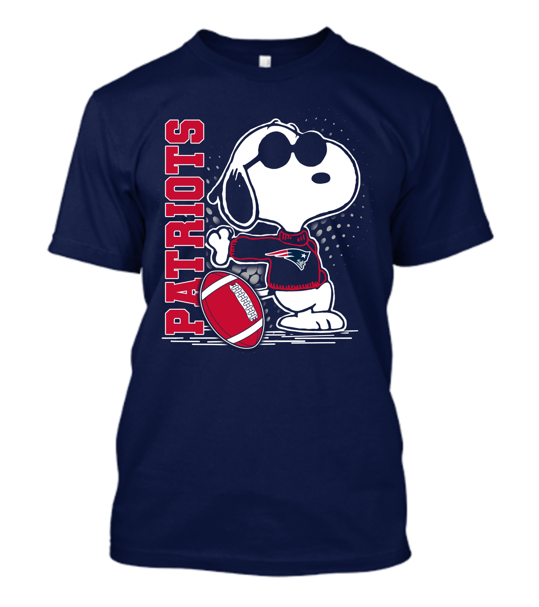 Patriots New England Football Snoopy T-Shirt