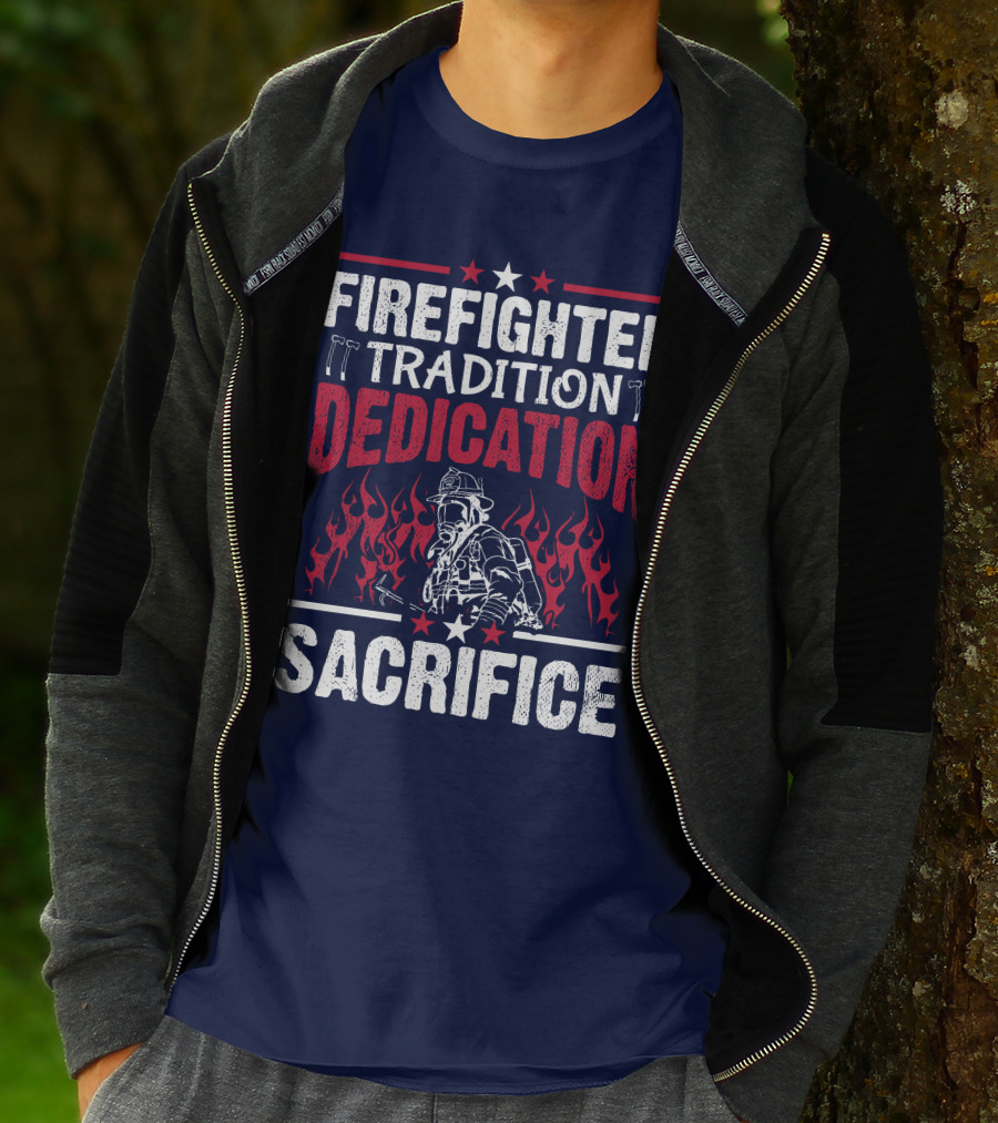 Fighter Tradition Dedication Sacrifice T-Shirt