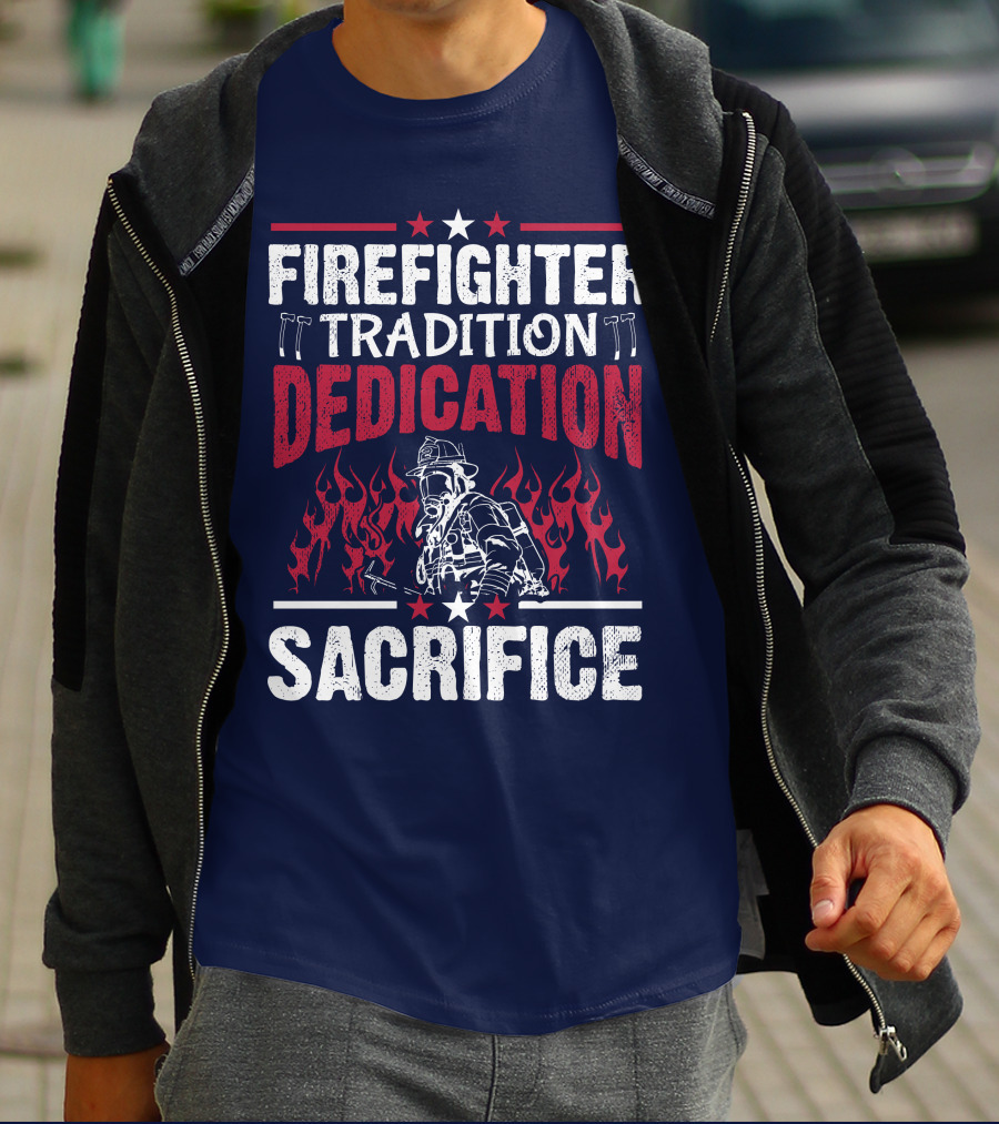 Fighter Tradition Dedication Sacrifice T-Shirt