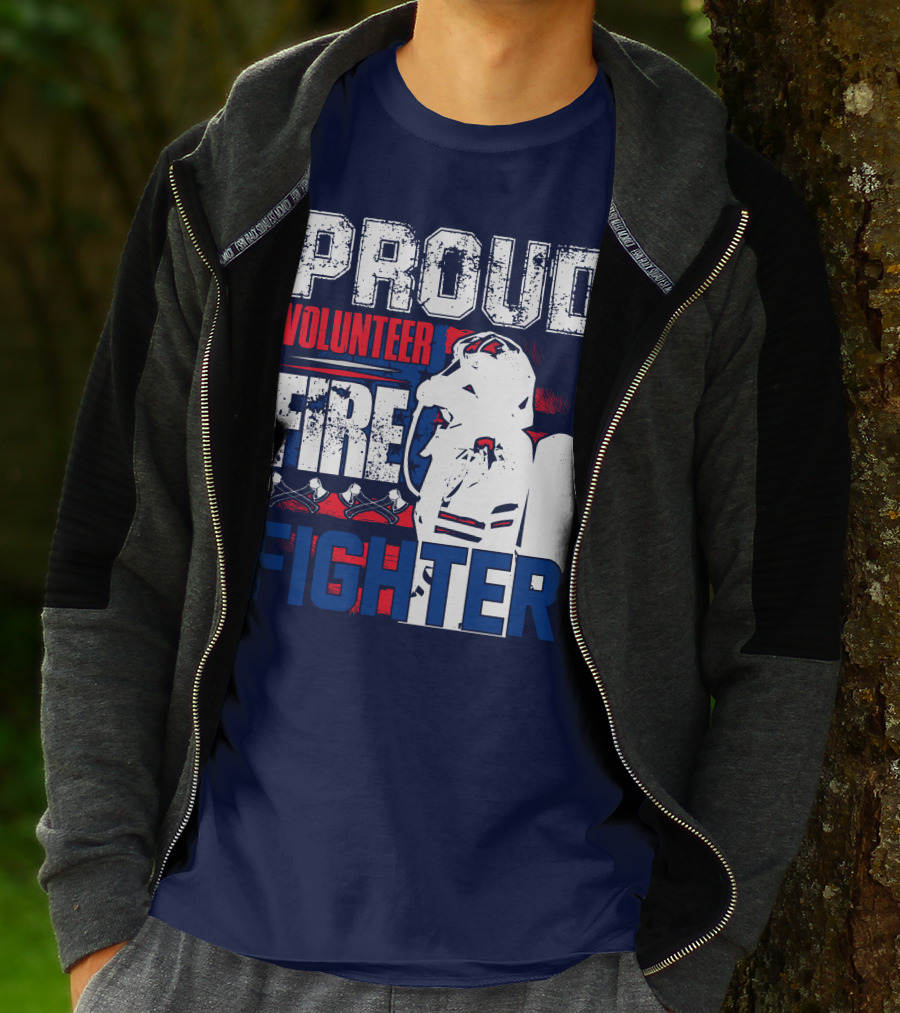 Proud Volunteer Firefighter T-Shirt