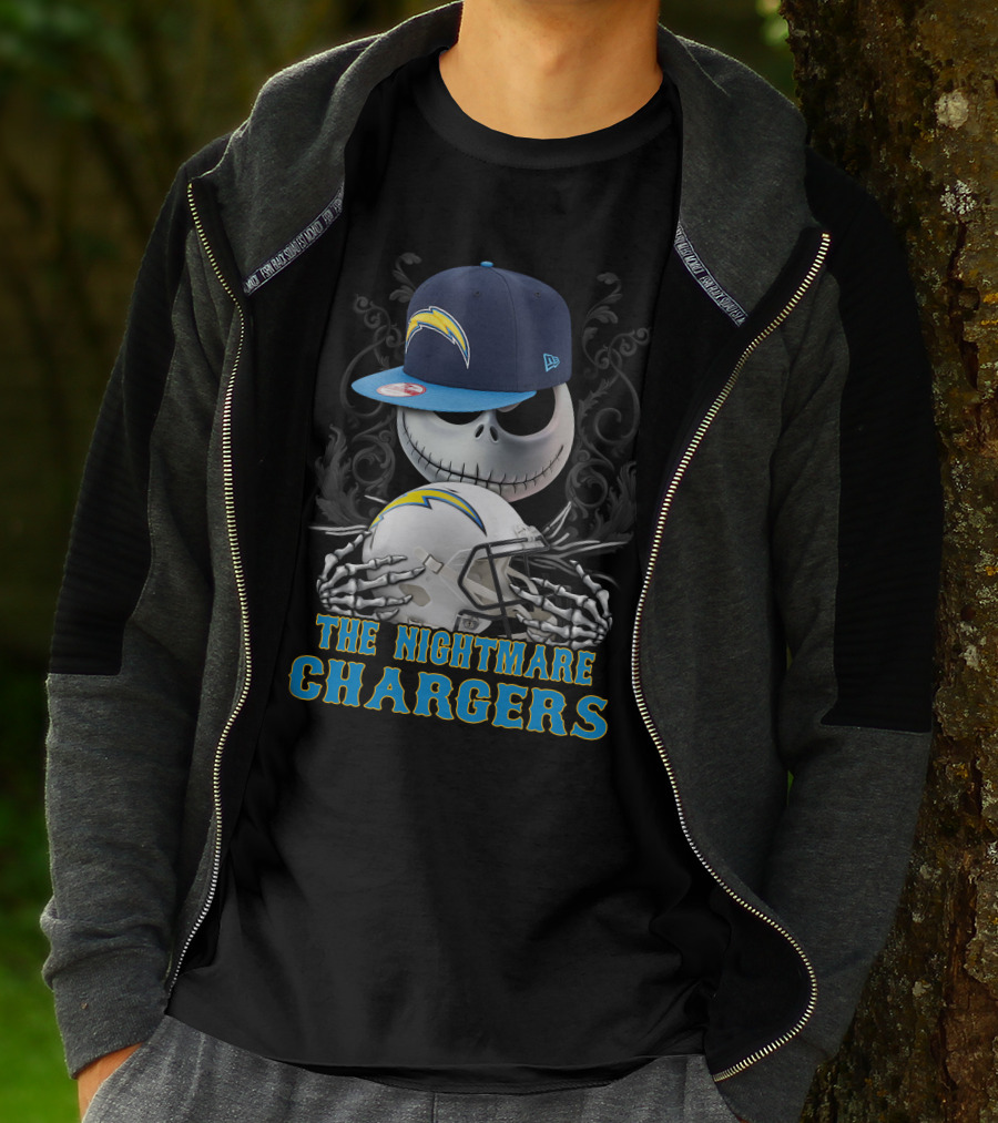 The Nightmare Chargers Los Angeles Chargers T-Shirt