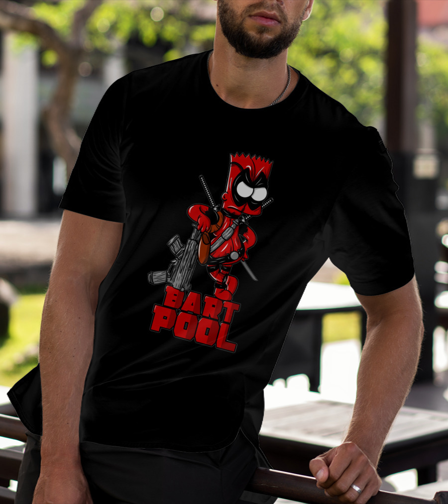 Bart Pool Ninja Attire T-Shirt