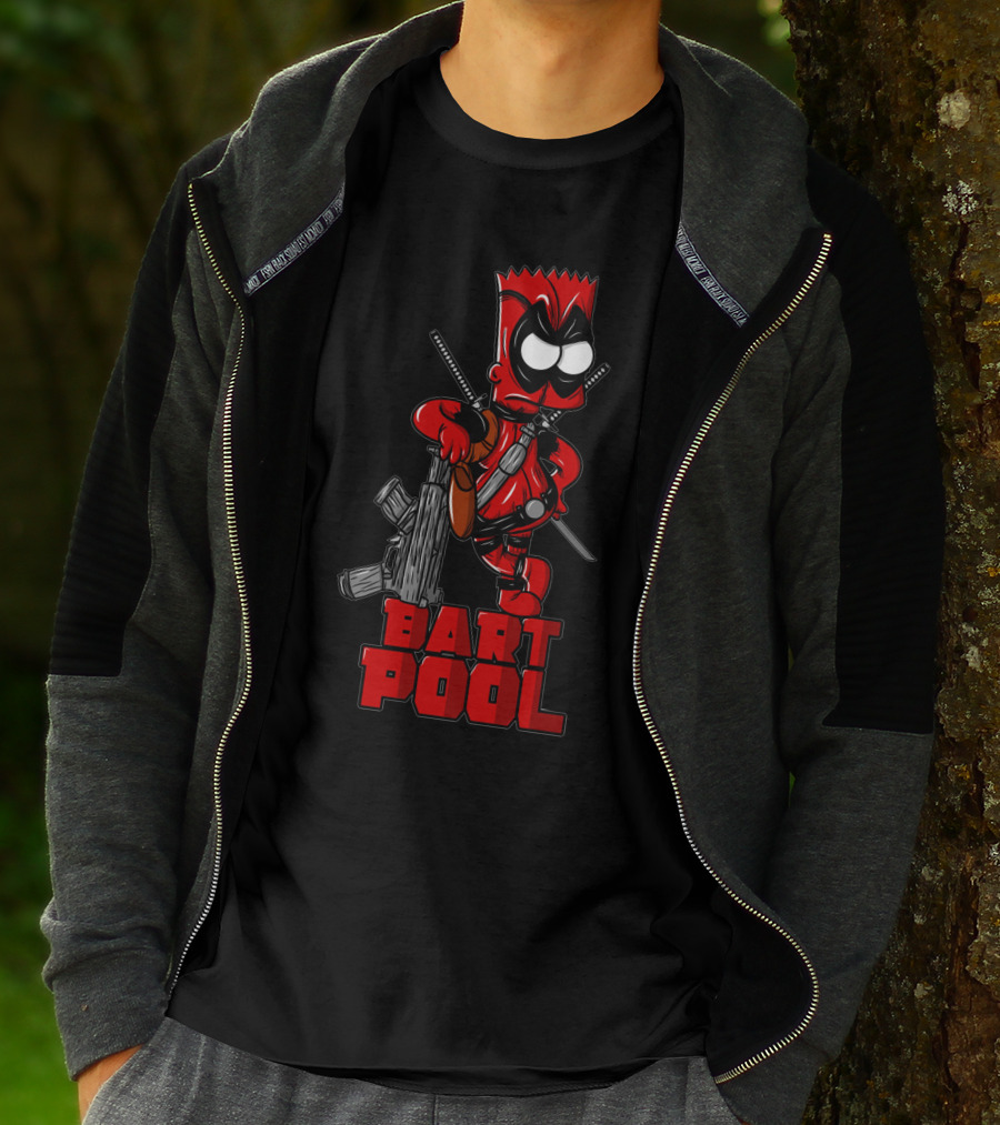 Bart Pool Ninja Attire T-Shirt