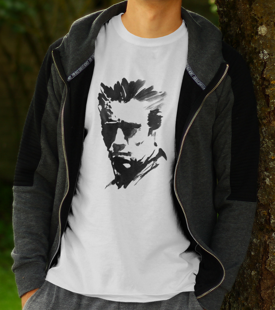 Arnold 477561 Monochrome Brushstroke T-Shirt