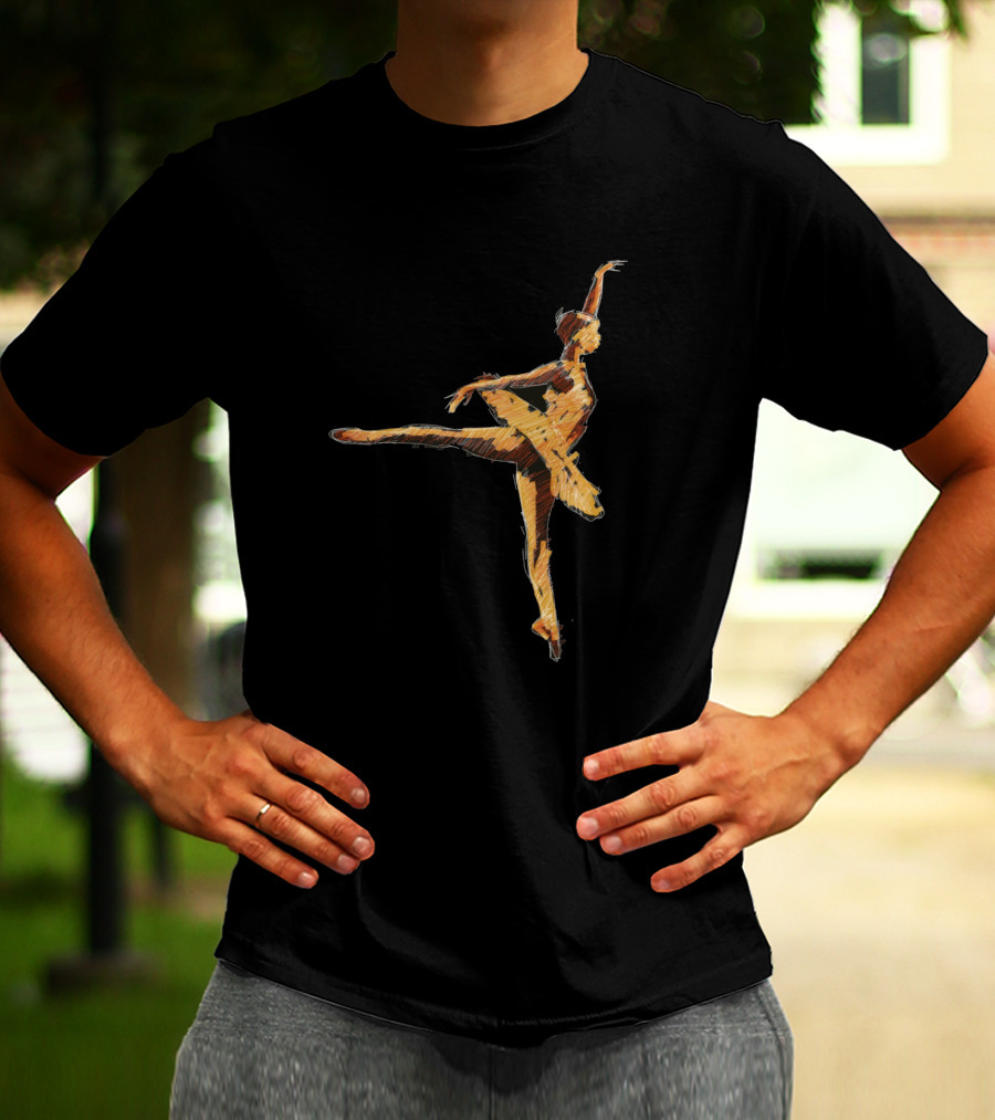 Ballet Dancer Sketch 1523902 T-Shirt