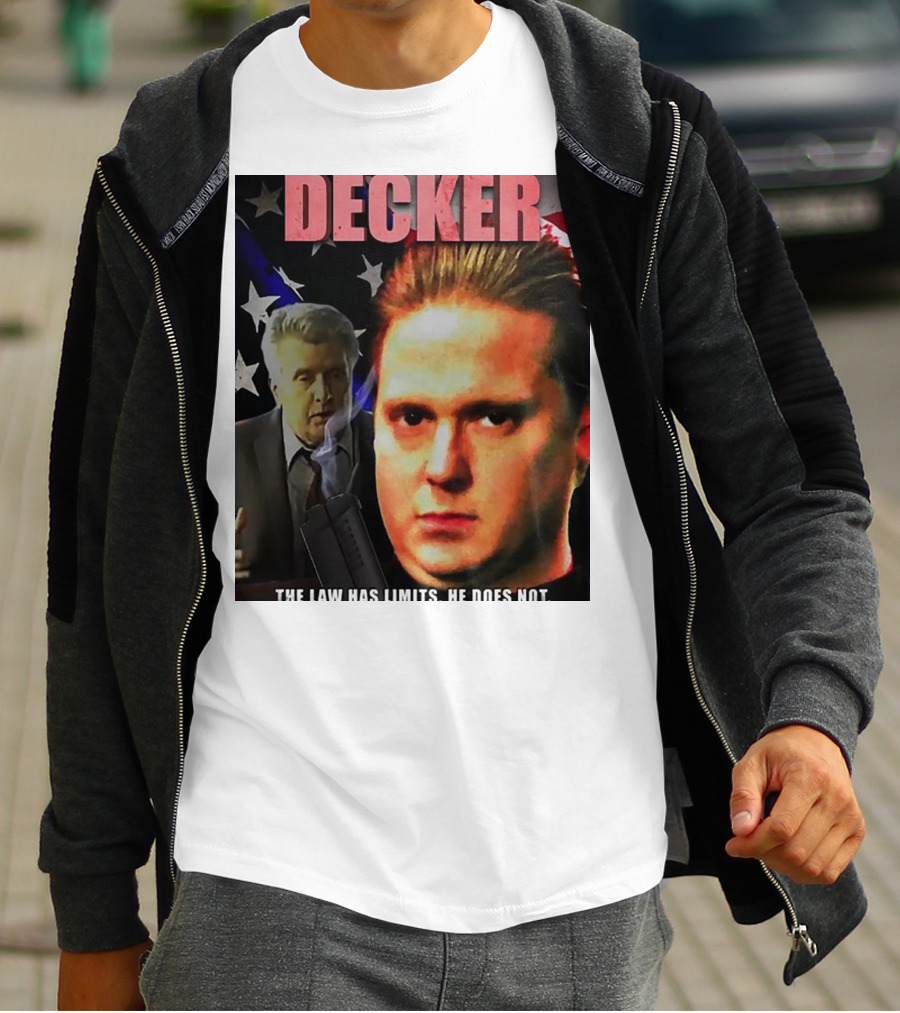 DECKER The Law Has Limits He Does Not On Cinema At The Cinema T-Shirt