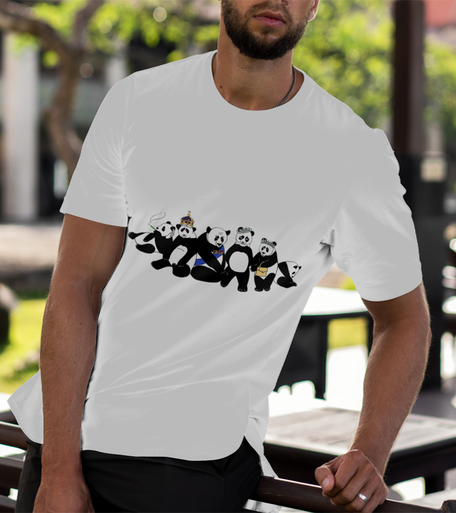 Royal Family Panda Regal Gathering T-Shirt
