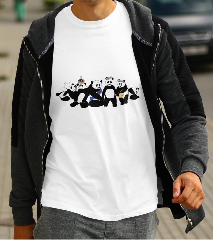 Royal Family Panda Regal Gathering T-Shirt