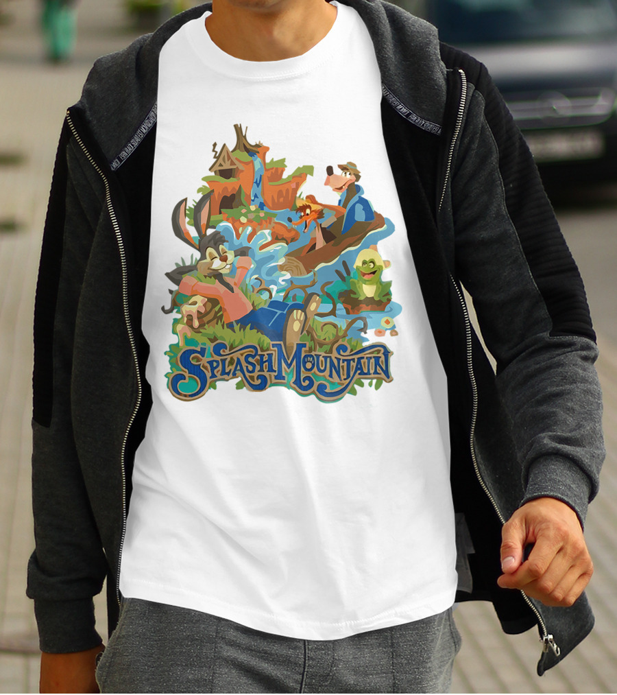 Splash Mountain Disney Characters Adventure T-Shirt