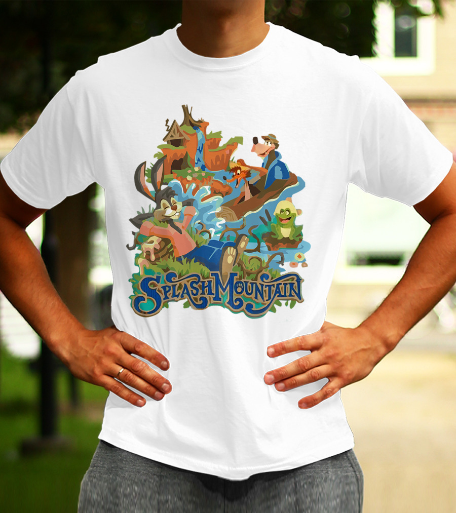Splash Mountain Disney Characters Adventure T-Shirt