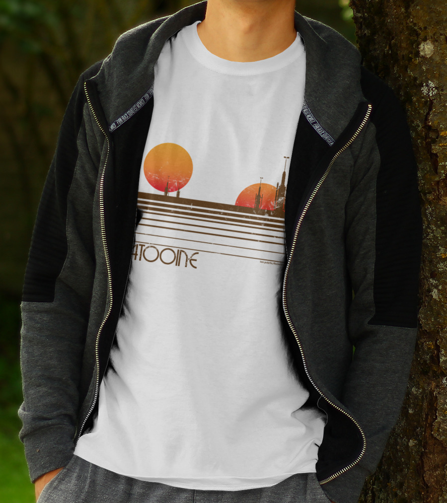 Star Wars Tatooine Sunset Twin Suns T-Shirt