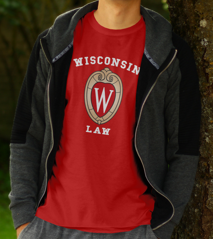 Wisconsin Law W Emblem T-Shirt