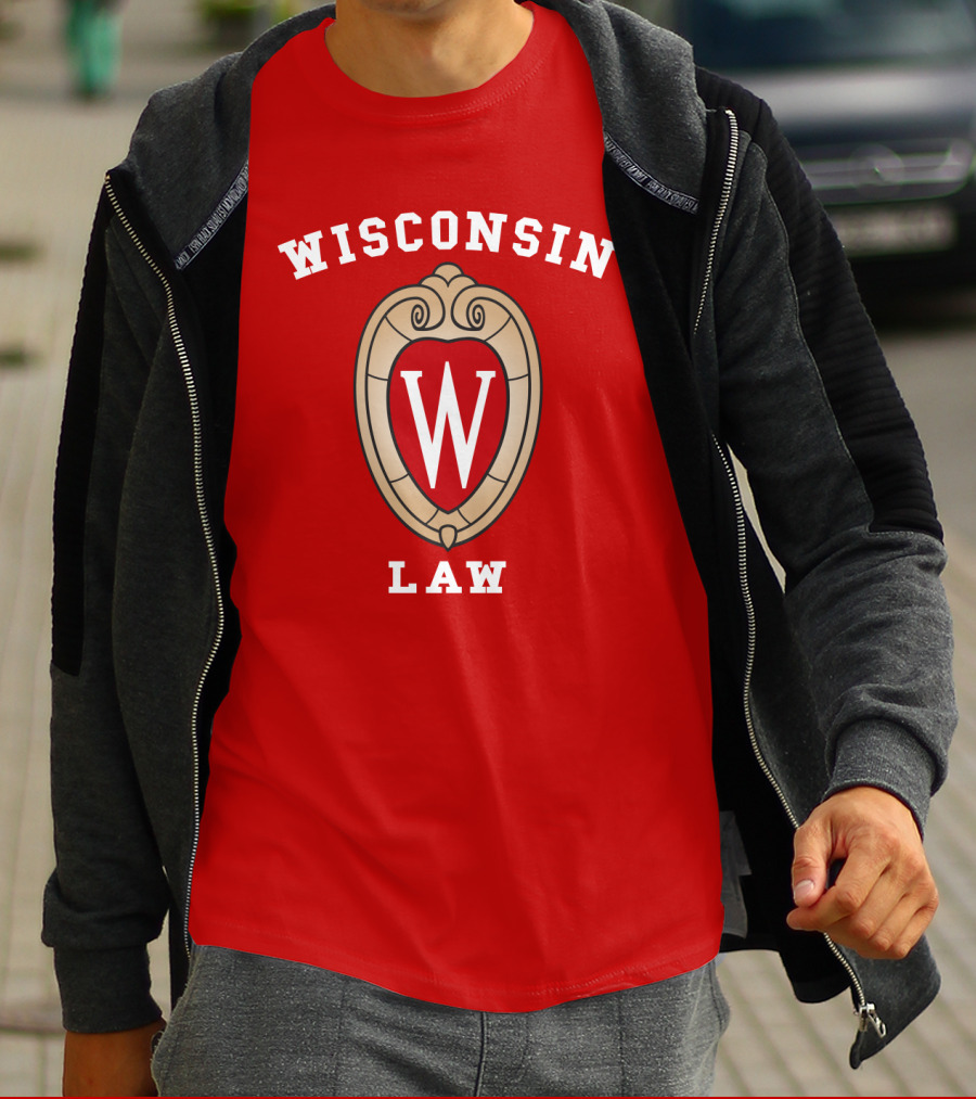 Wisconsin Law W Emblem T-Shirt