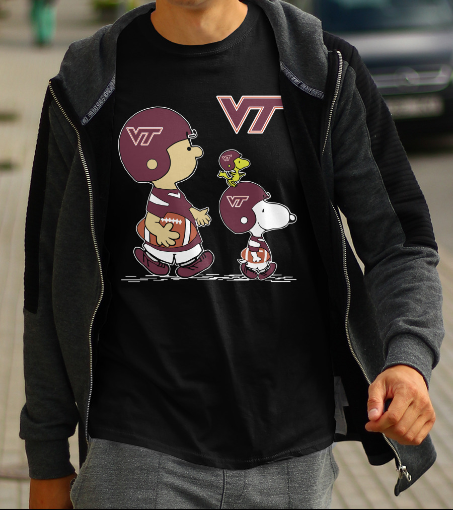 Virginia Tech Hokies Football VT Characters T-Shirt