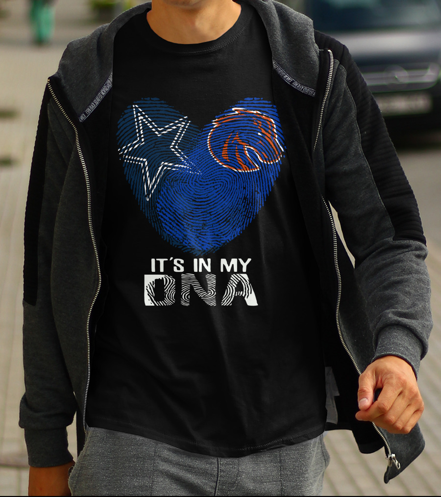 Cowboys Star Boise State Broncos It's In My DNA T-Shirt